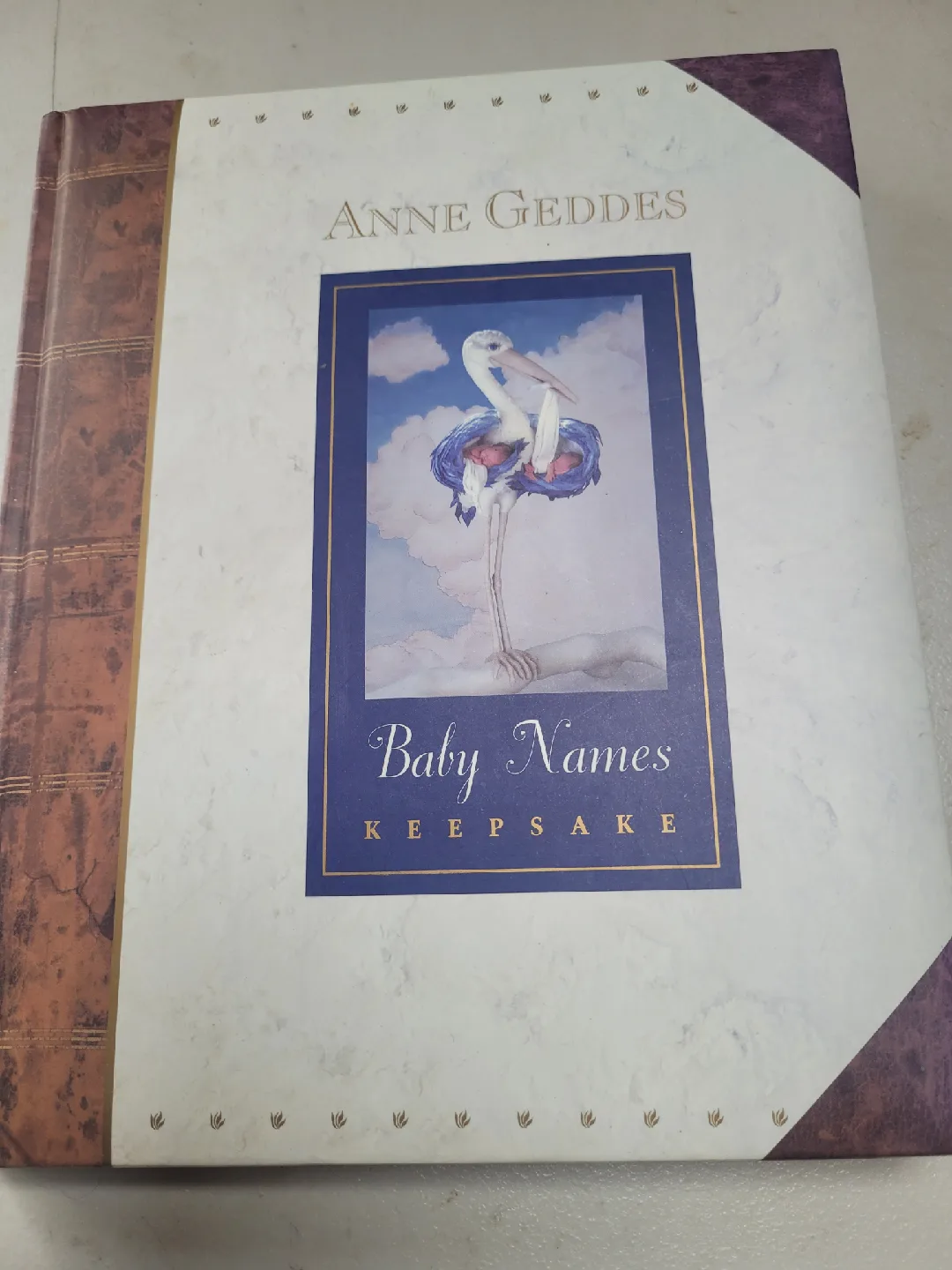 Anne Geddes Baby Names Keepsake Book thumbnail
