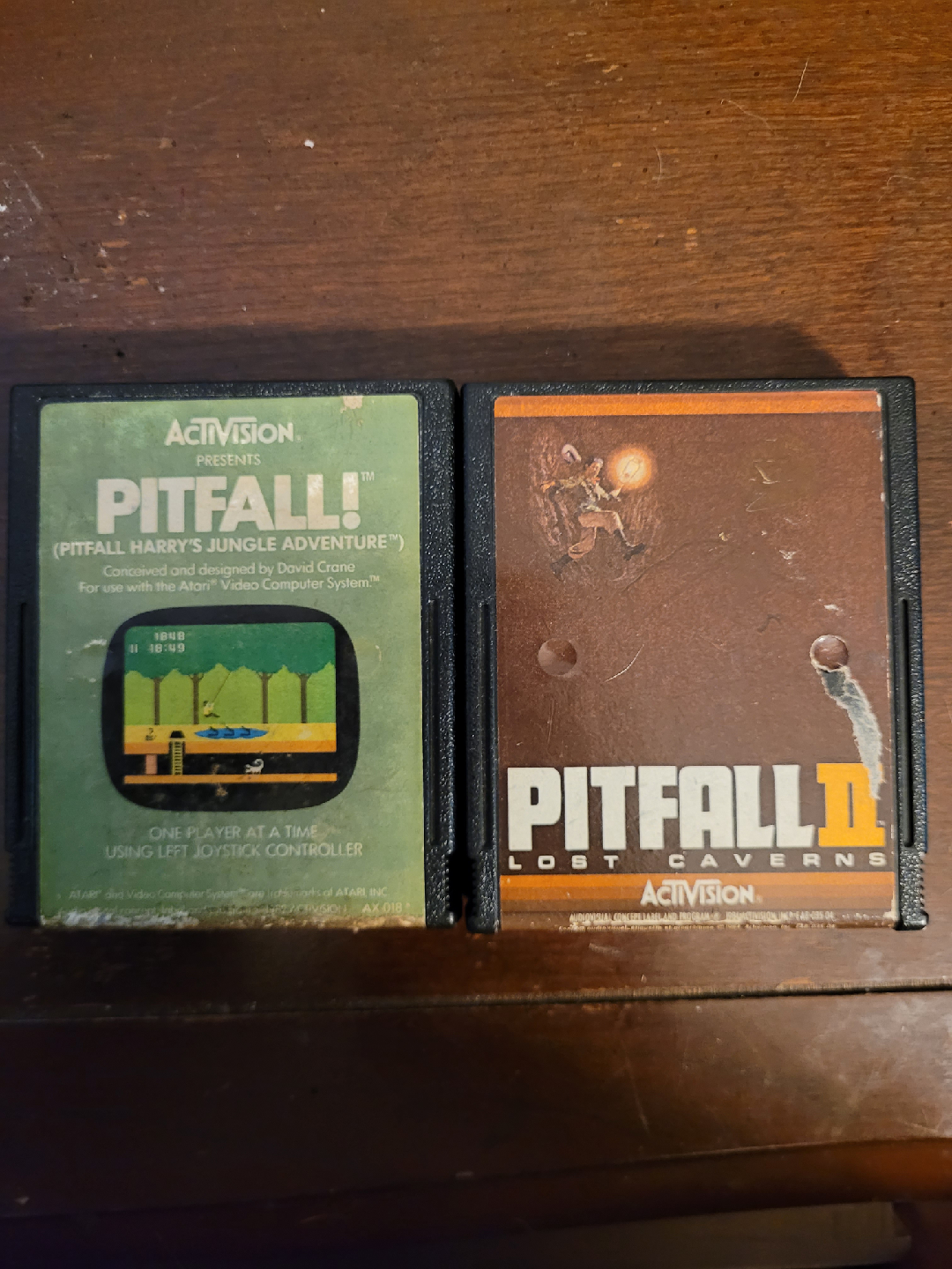 Pitfall I &II for Atari 2600