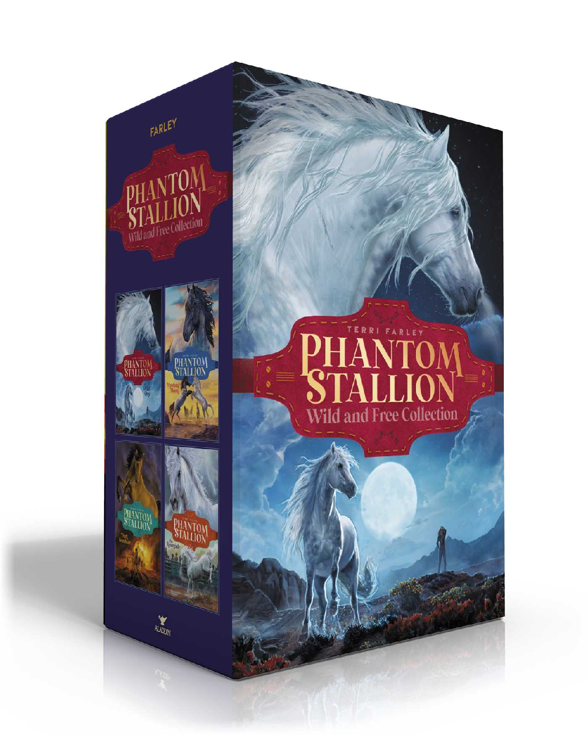 Phantom Stallion Wild and Free Collection by Terri Farley