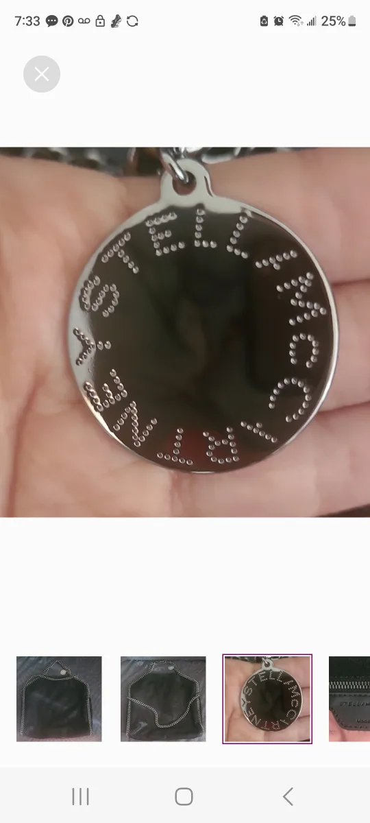 Stella McCartney Black Falabella Bag image indicator(3)