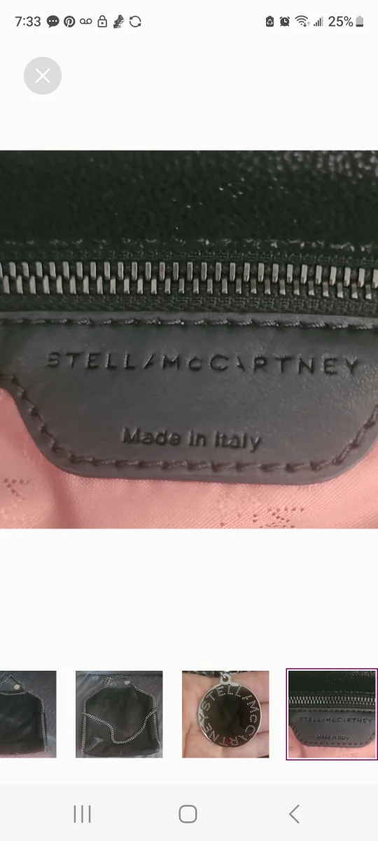 Stella McCartney Black Falabella Bag image indicator(4)