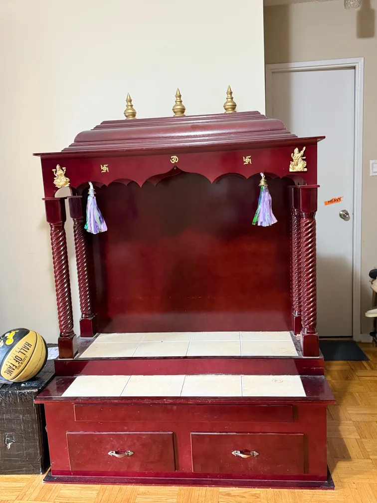 Wooden Pooja Mandir/Hindu Temple