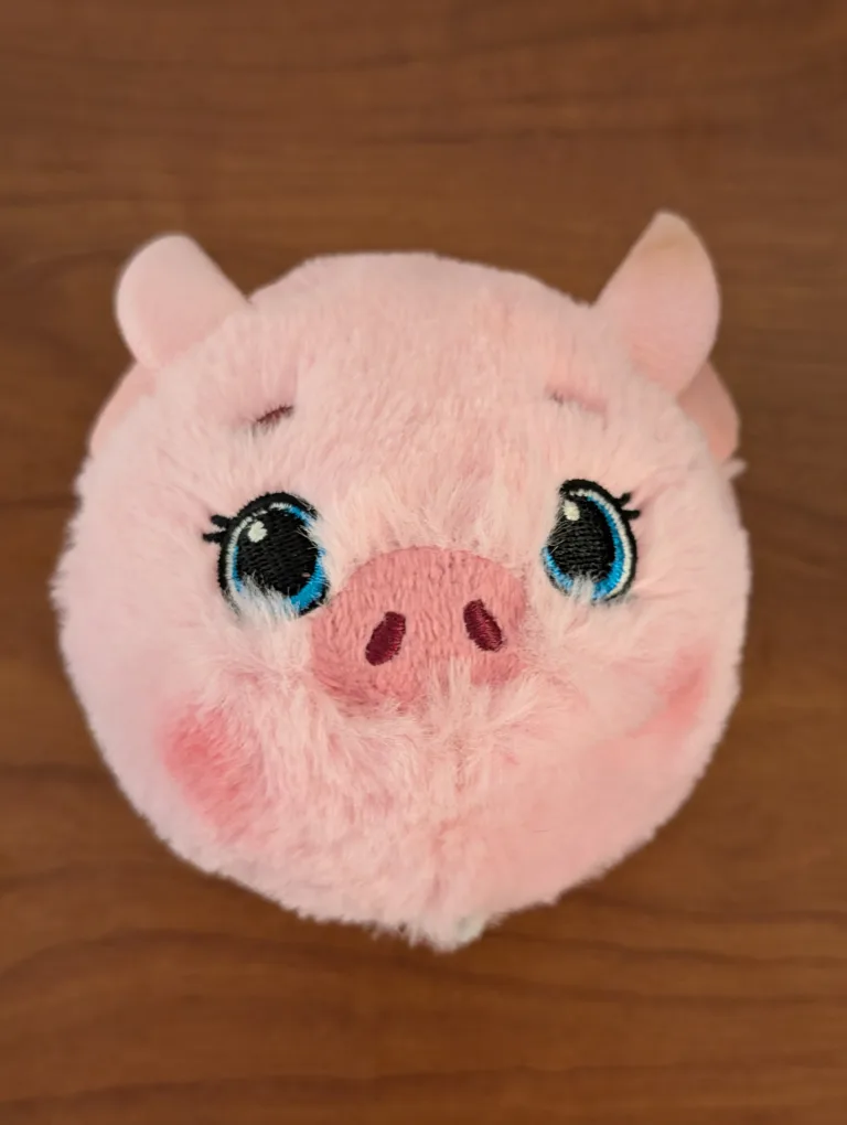 Beanie Bouncers Posey Pig Plush Toy Bouncy Ball thumbnail