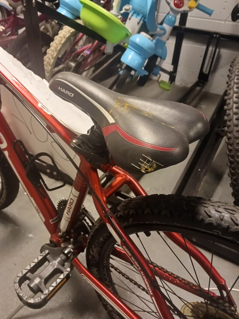 🚲 Red MTB 2013 Haro Flightline Sport - Wheel Art(Flat Tire) image indicator(7)