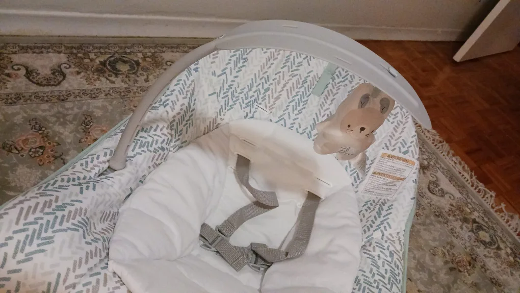 Baby Bouncer Seat almost new $25 image indicator(2)