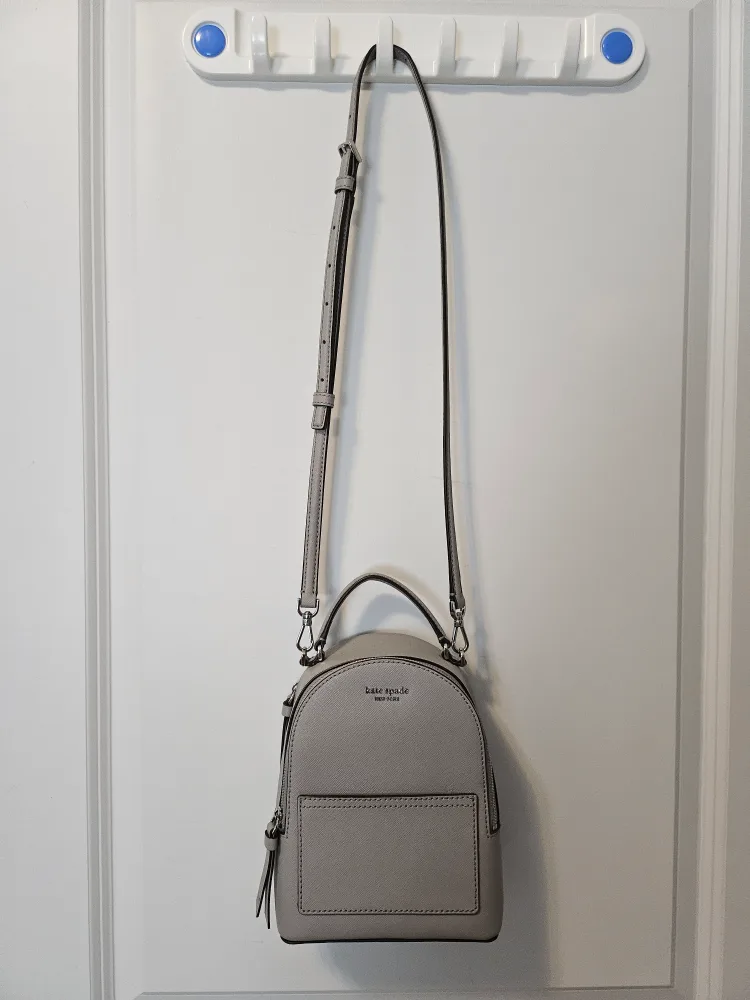 Kate Spade Backpack Purse - Grey image indicator(2)
