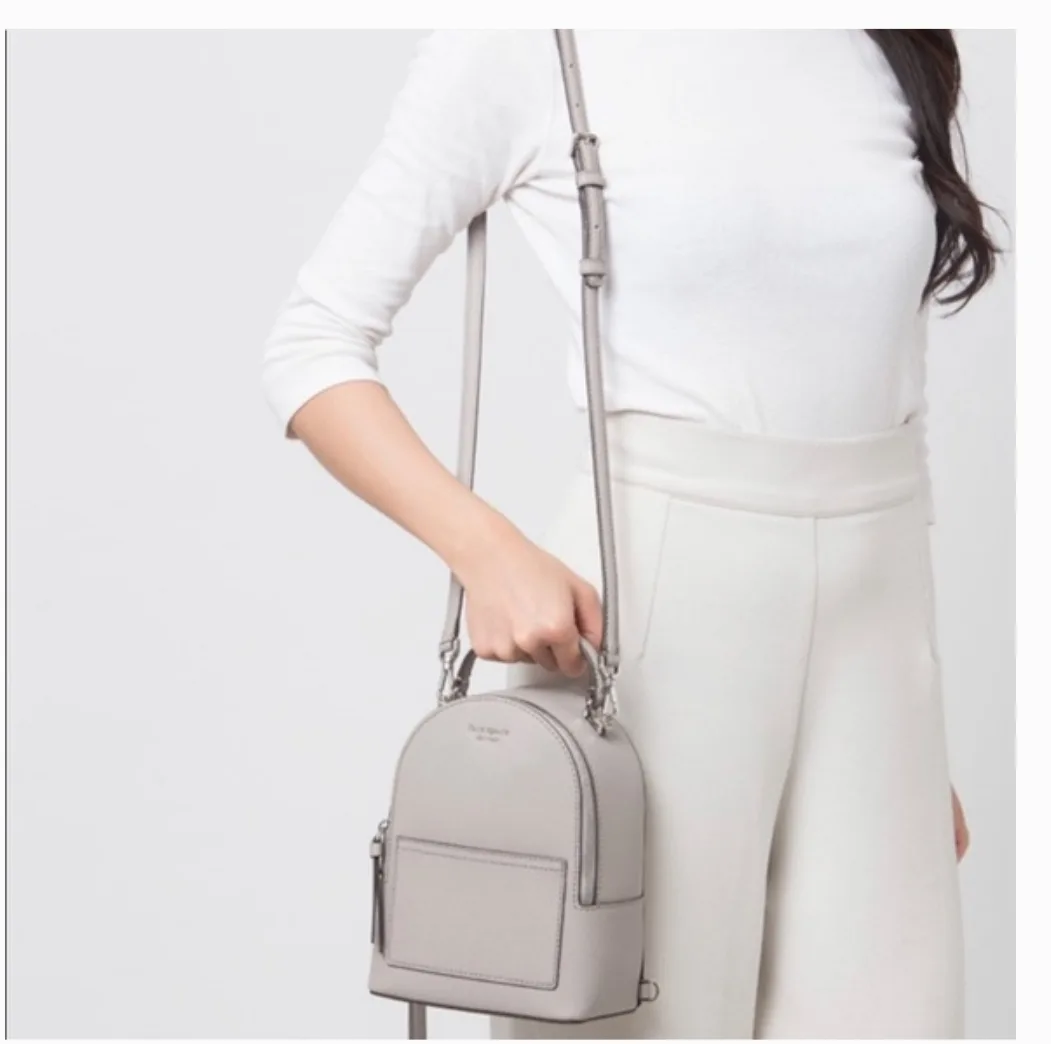 Kate Spade Backpack Purse - Grey image indicator(4)