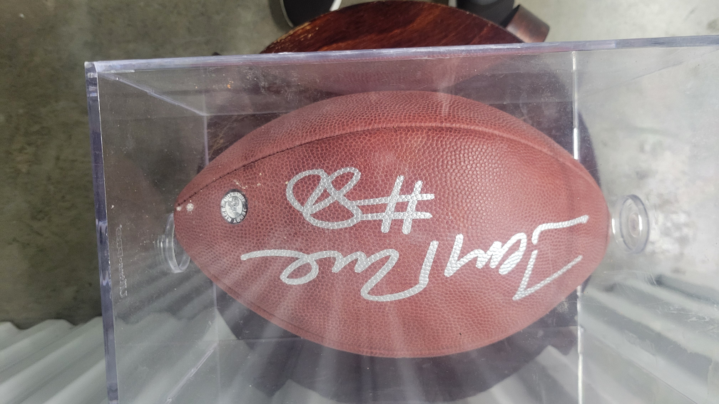 Jerry Rice Autograph Football