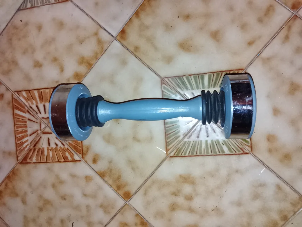 Grey & Silver Dumbbell thumbnail
