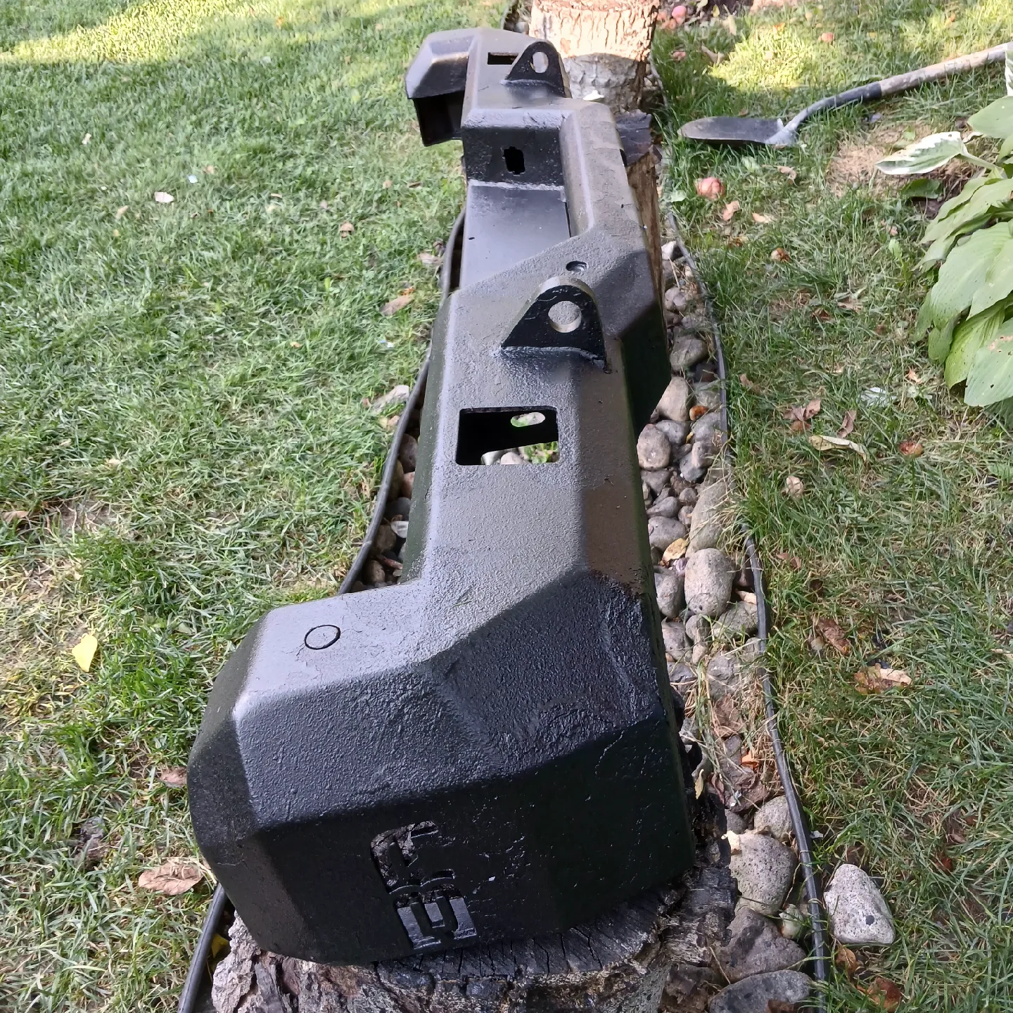 Tacoma TRD off Road Black Iron Bumper image indicator(5)