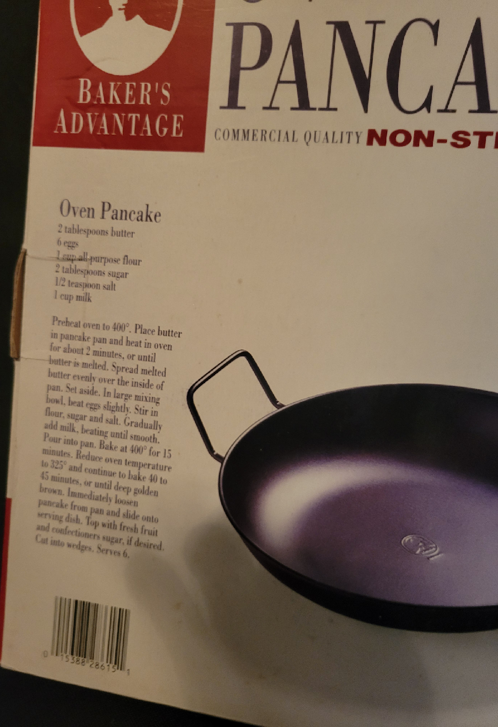 Baker's Advantage Oven Pancake Pan - photo 2