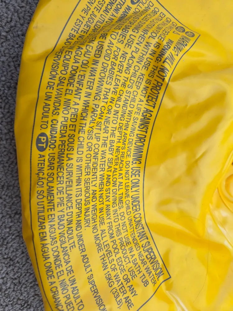 Intex My Baby Float - Yellow image indicator(2)