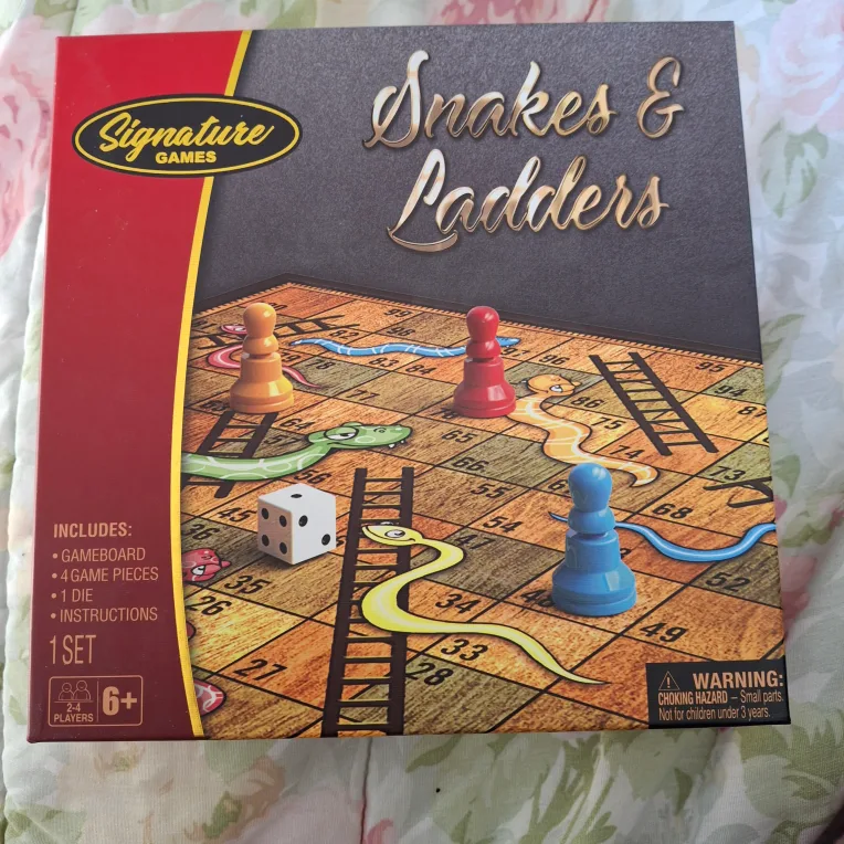 Signature Games Snakes & Ladders Board Game thumbnail