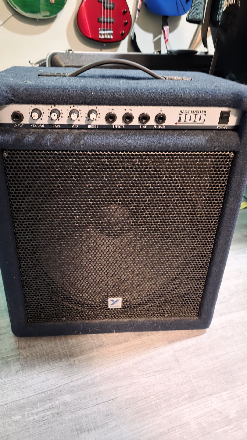 Yorkville bassmaster 100 bass amplifier