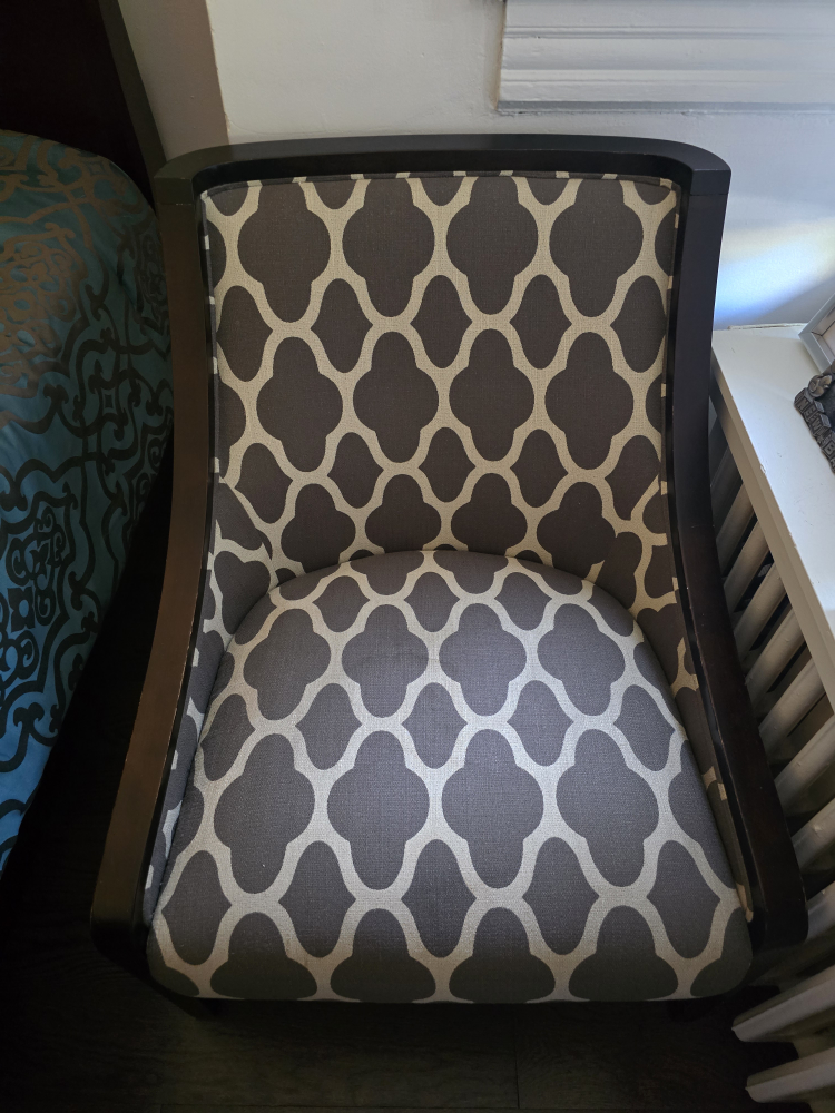 Patterned Accent Chair x 2 - photo 3