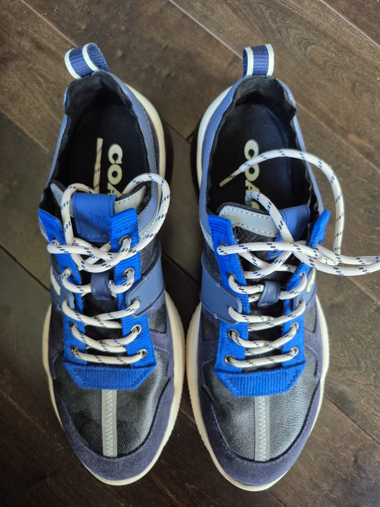 Coach Blue Sneakers 8.5mens - photo 4