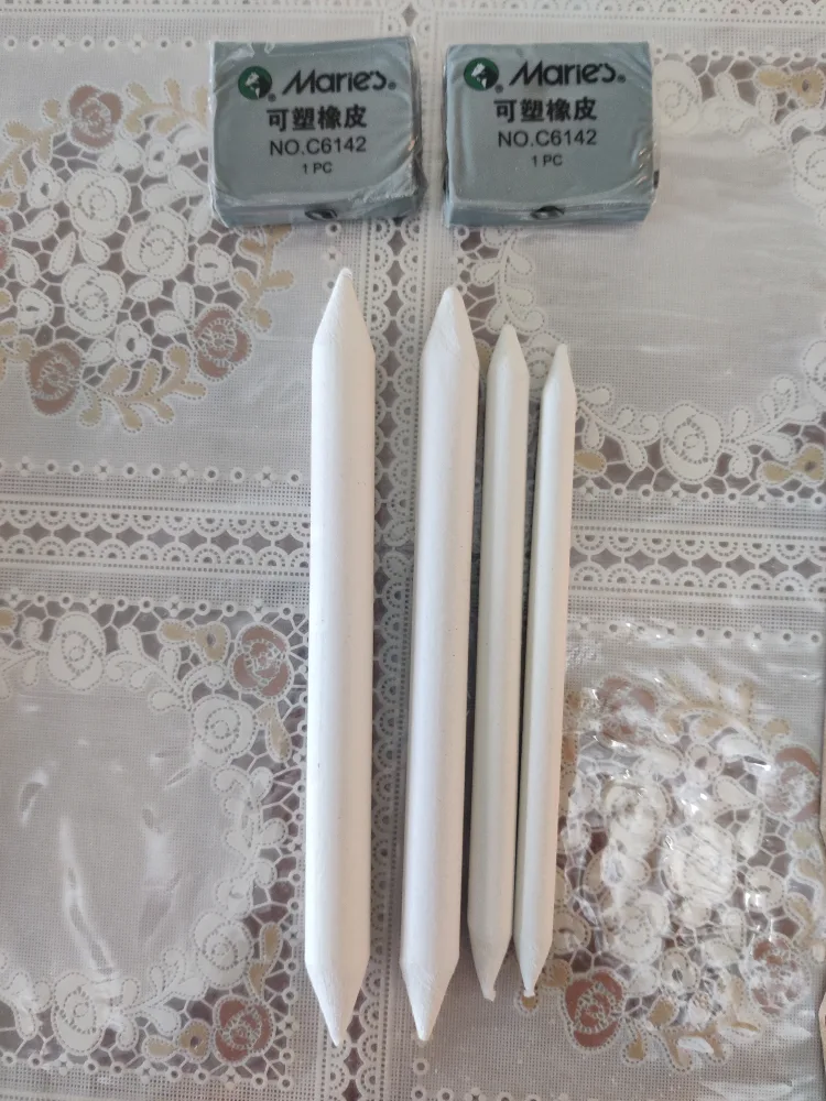 Art Blending Stumps, Erasers and Sanding Set image indicator(3)