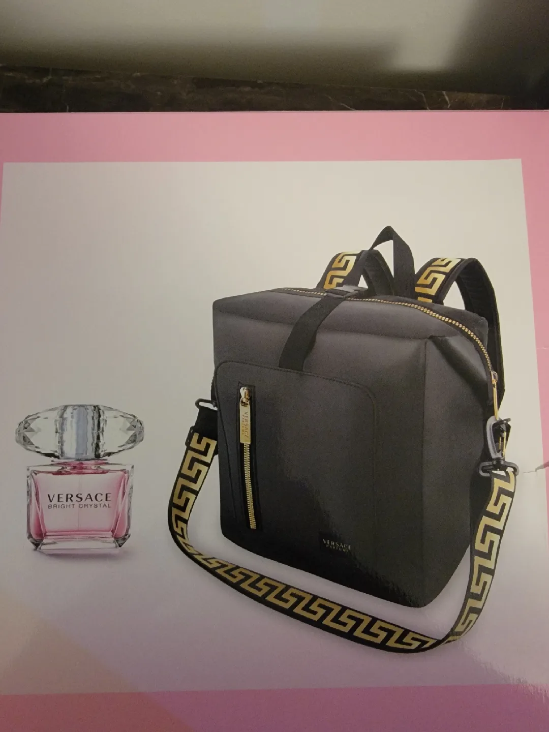 Versace Summer Backpack & Bright Crystal Perfume Set thumbnail