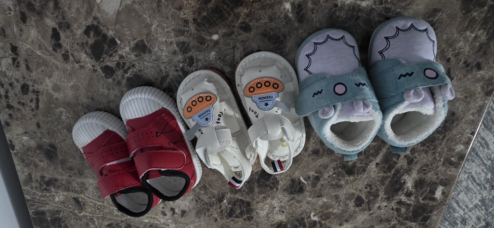 Cute Blue Monster Baby shoes - photo 5