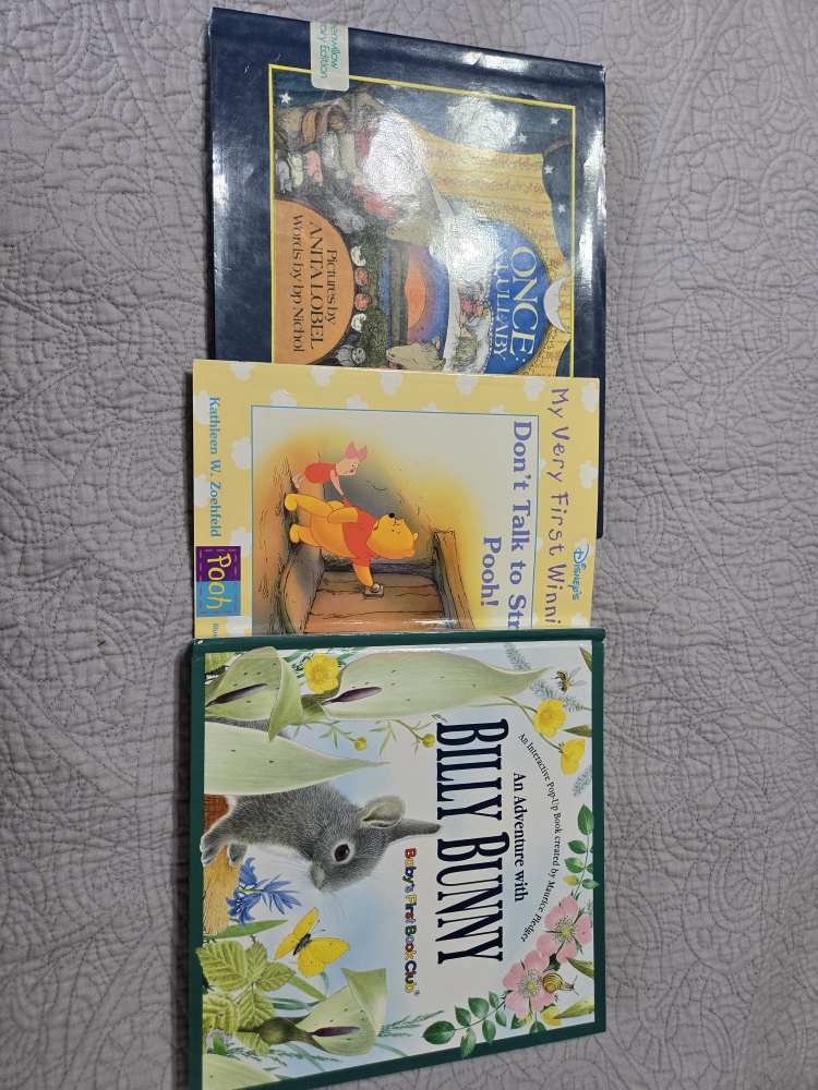 Children's Books - Once Lullaby, Winnie the Pooh, Billy Bunny