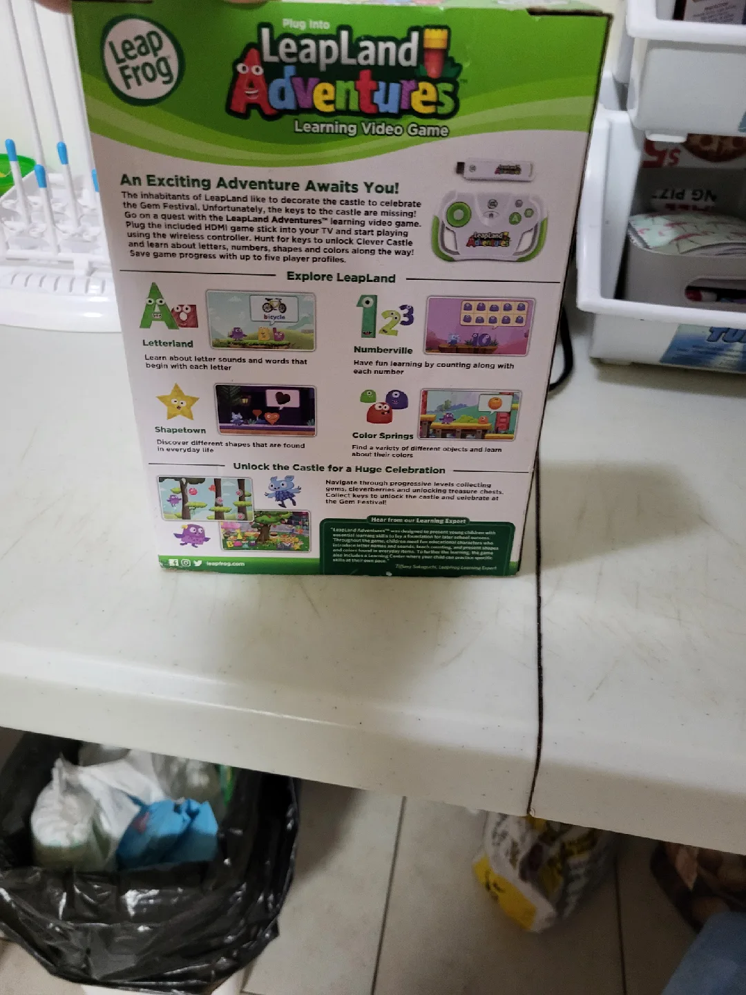 LeapFrog LeapLand Adventures Learning Video Game image indicator(2)