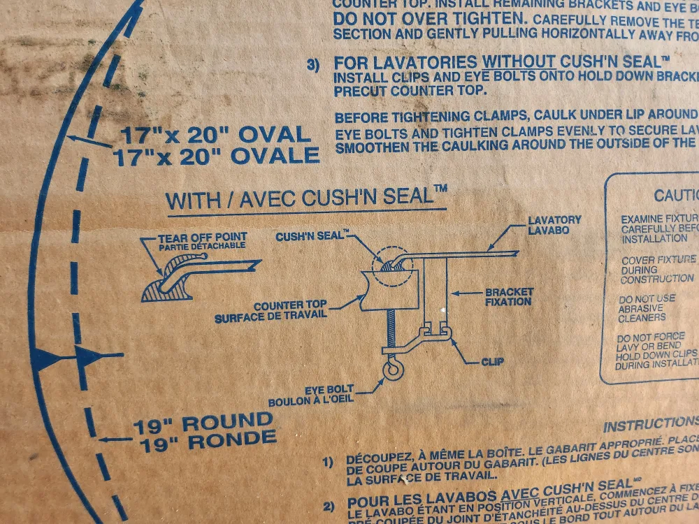 Crane Townley White Round Sink 19" 🥕 image indicator(5)