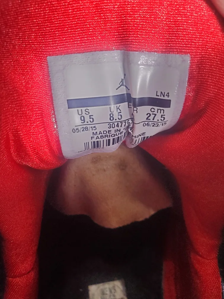 Men’s Jordan 7 Retro Nothing But Net W/Box 304775-142 Size 9.5 image indicator(5)