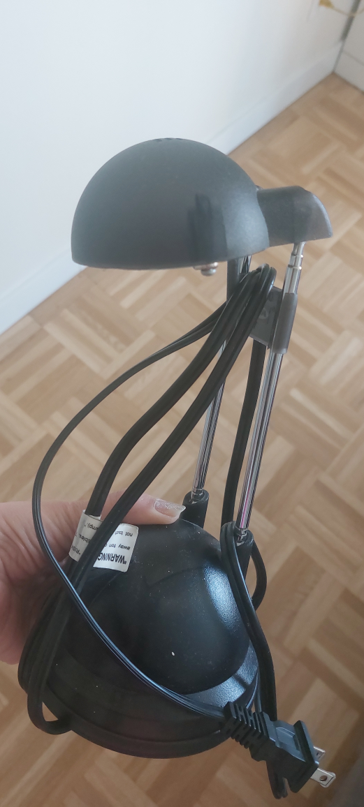 Black Adjustable Desk Lamp