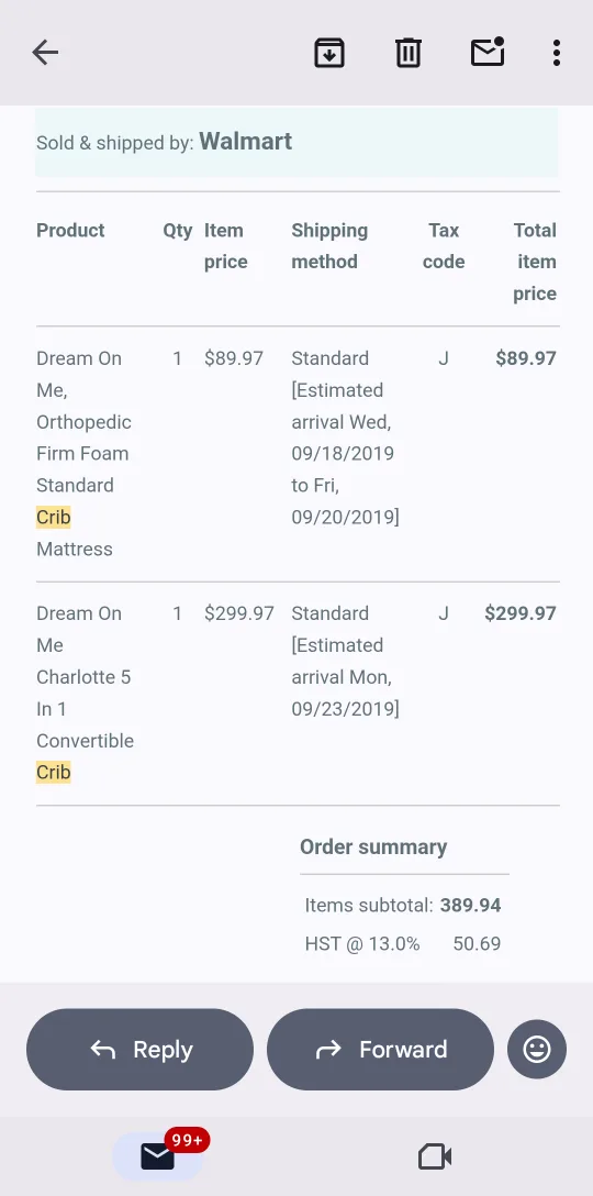 Dream On Me Charlotte 5-in-1 Convertible Crib image indicator(2)