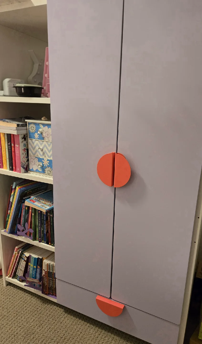 IKEA SMÅSTAD Loft Bed, White/Lilac, Twin image indicator(3)