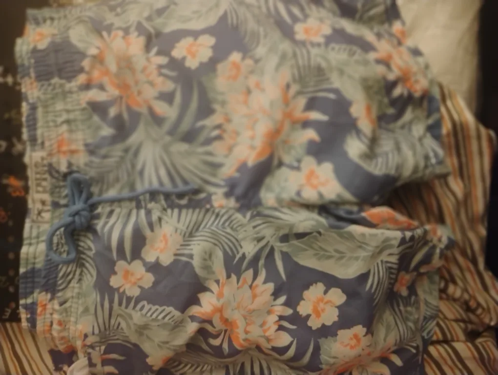 Free Planet Floral Swim Trunks thumbnail