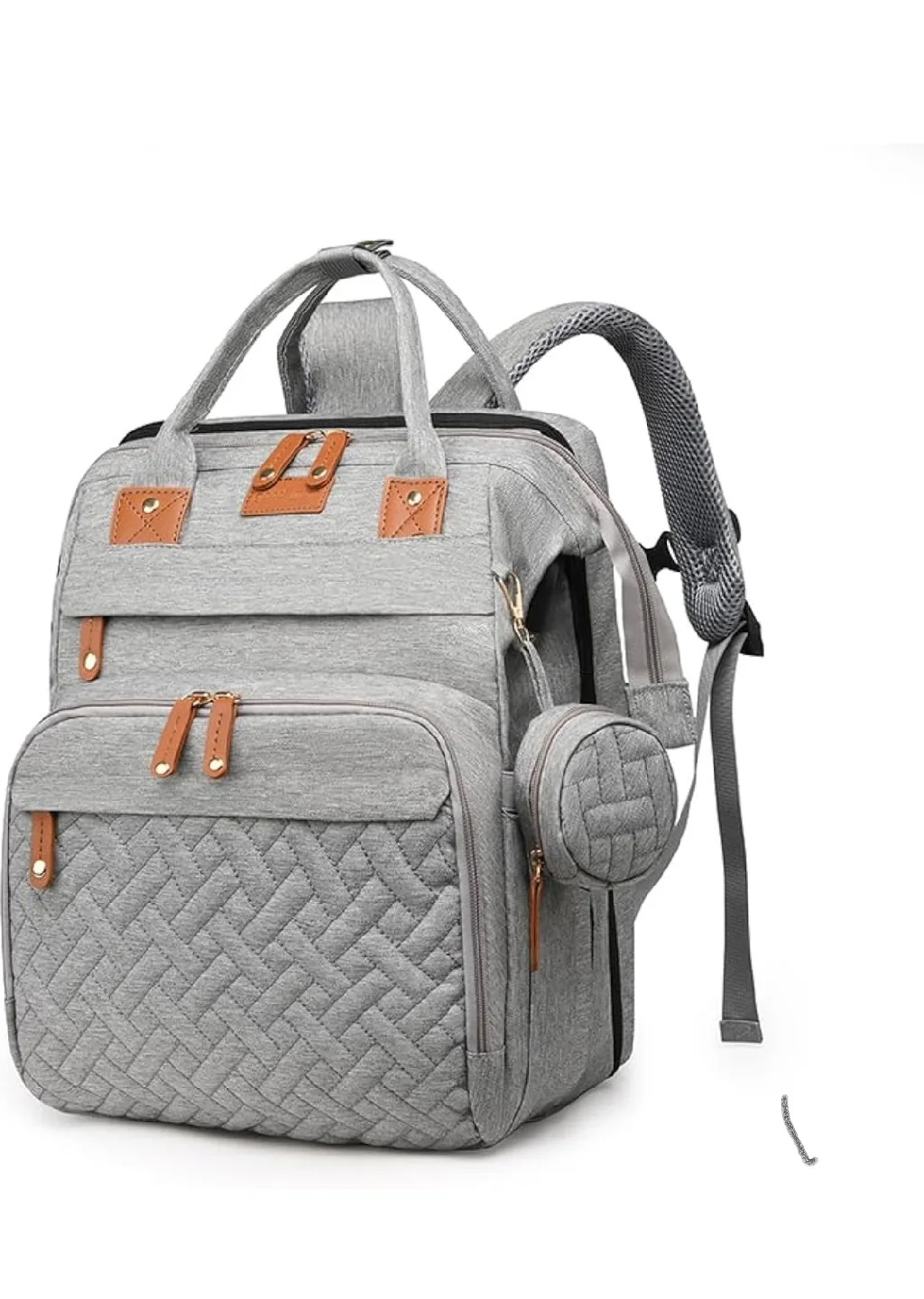 Baby Diaper Bag Backpack with Bassinet thumbnail
