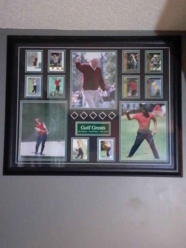 Golf Greats Framed Photo