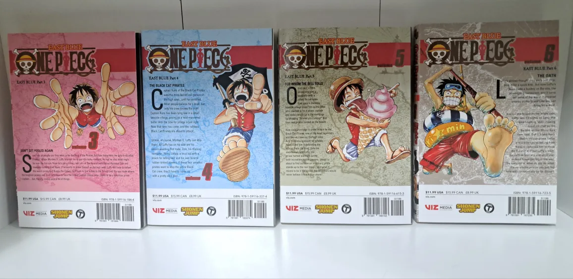 One Peace Manga / Book, Volume 3, 4, 5 & 6 image indicator(3)