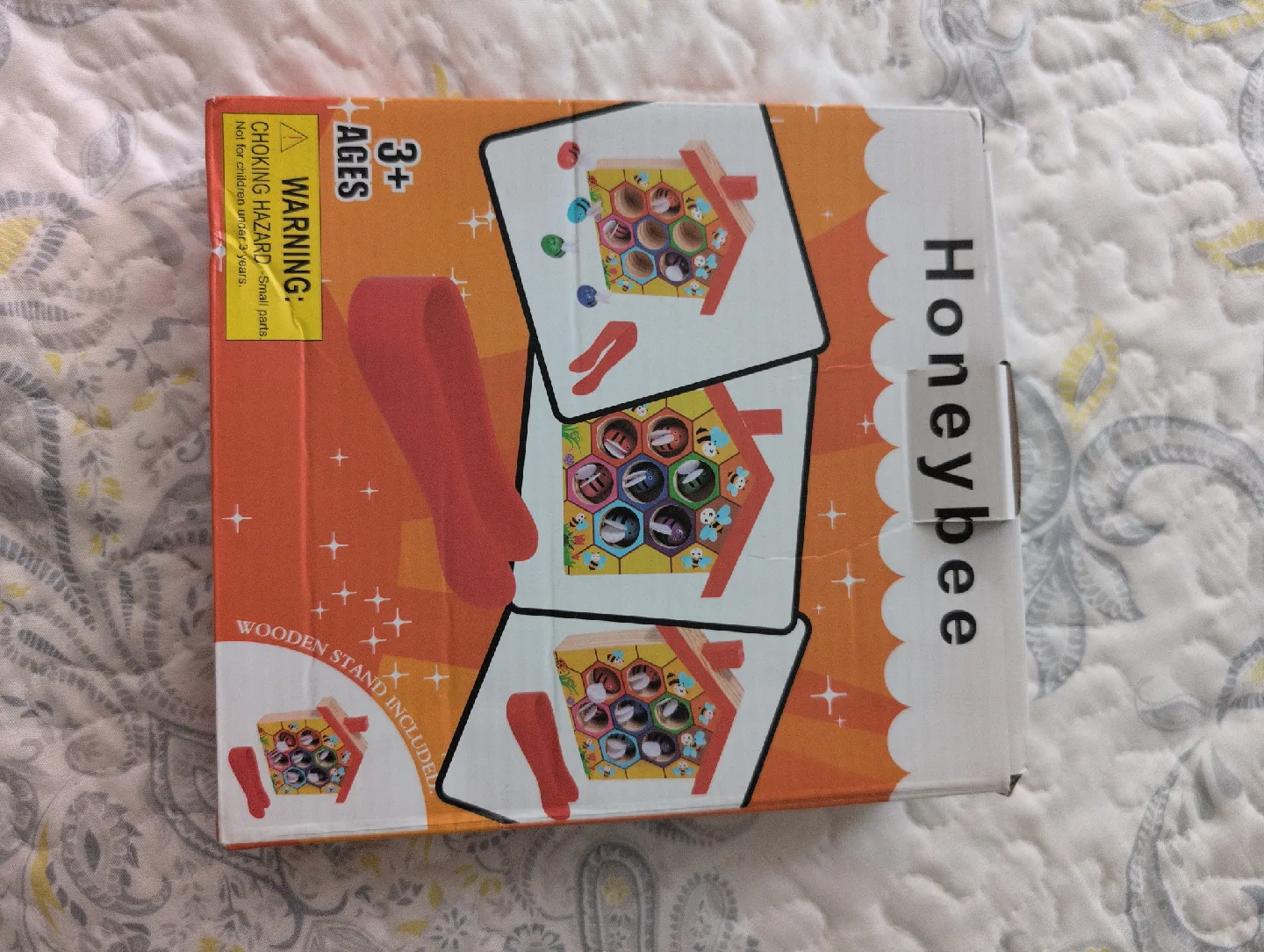 Honeybee Wooden Toy for Ages 3+ thumbnail