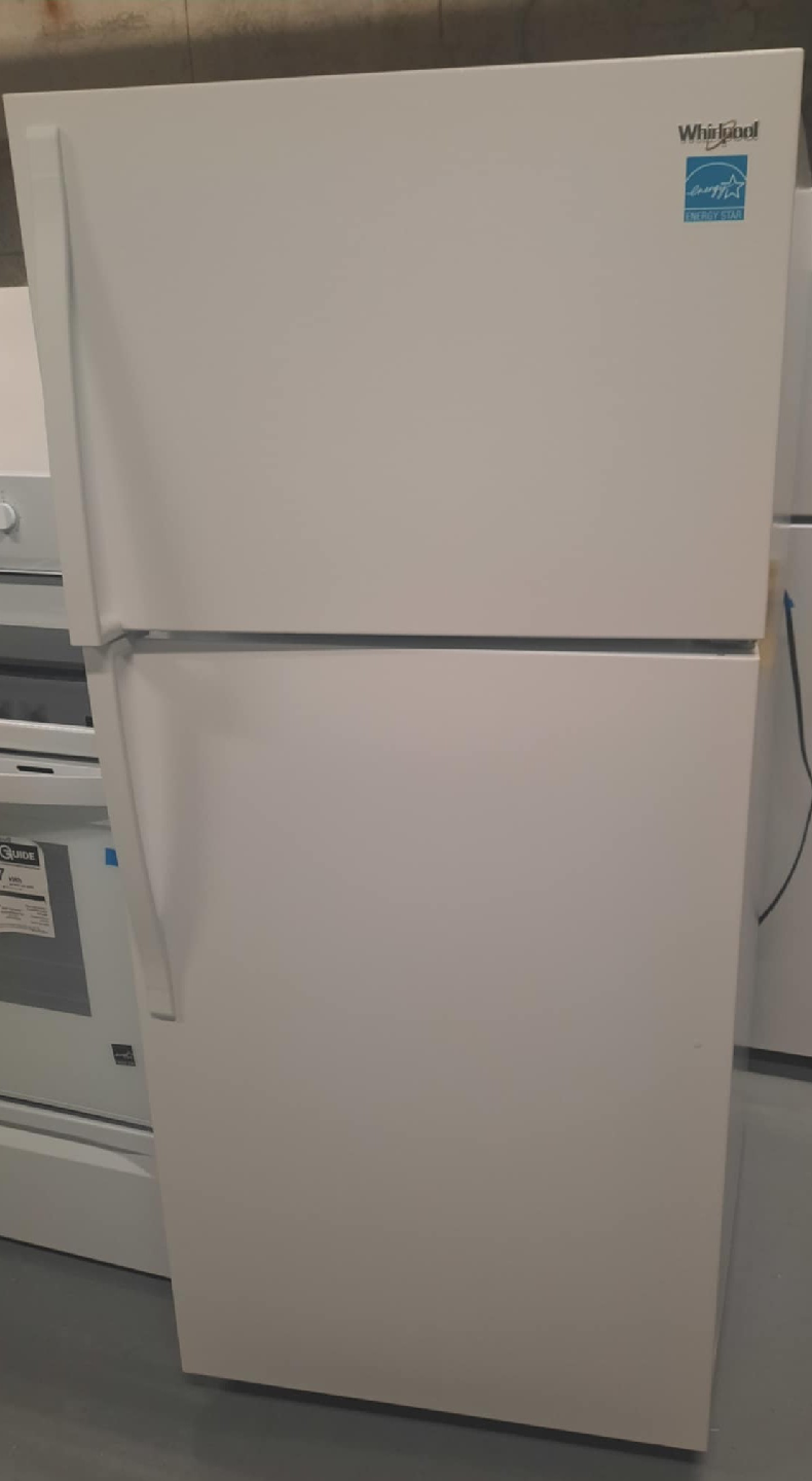 Whirlpool White Top-Freezer Refrigerator - photo 2