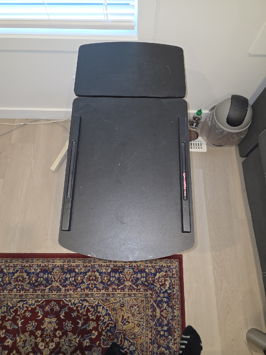 Rolling Laptop Desk with Mouse Pad - photo 5