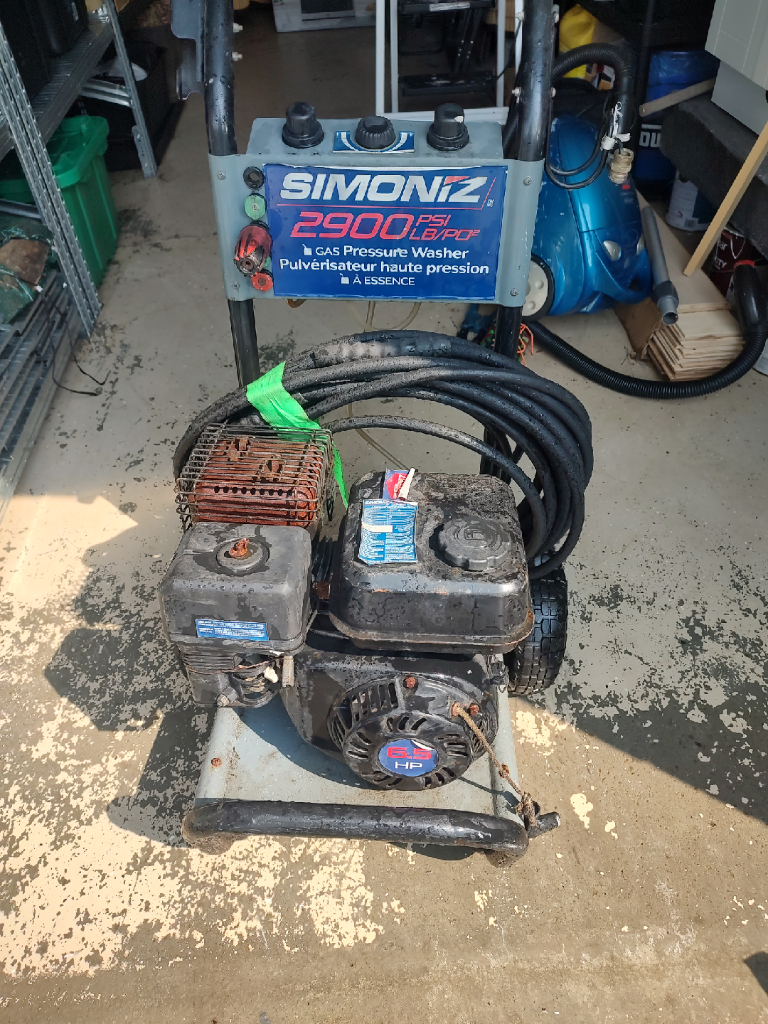 Simoniz 2900 PSI Gas Pressure Washer