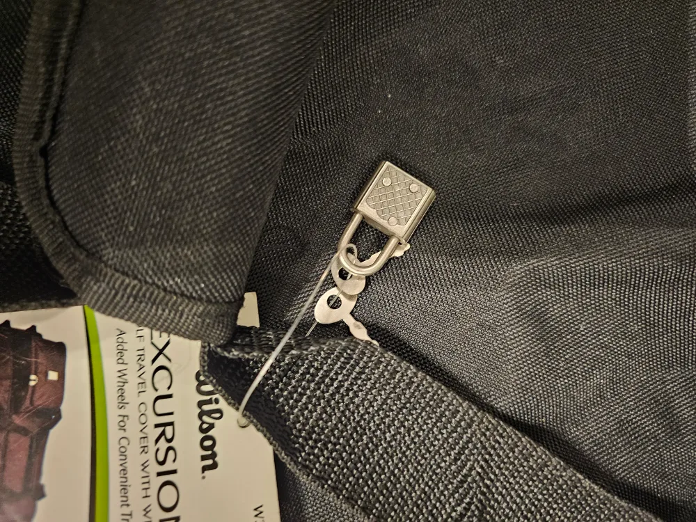 Wilson Excursion Golf Travel Cover with Wheels - Black image indicator(5)