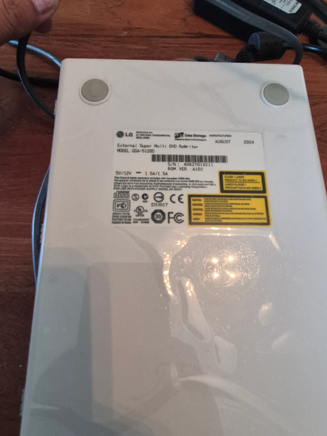 LG Super Multi DVD Rewriter GSA-S1200 image indicator(4)