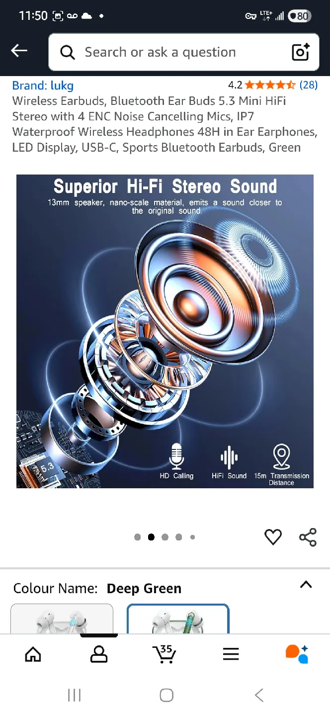 NEW Pink Ture Wireless Earbuds 💗🎶🎵 image indicator(4)