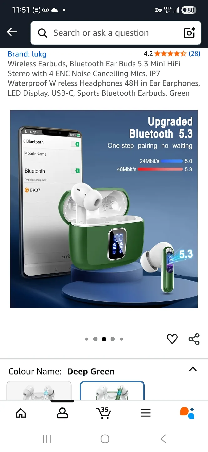 NEW Pink Ture Wireless Earbuds 💗🎶🎵 image indicator(6)