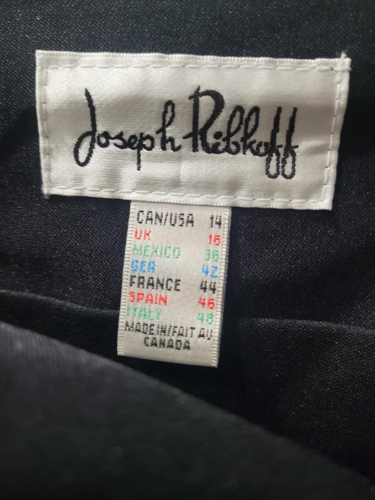 Joseph Ribkoff Black Jacket - Size 14 image indicator(2)