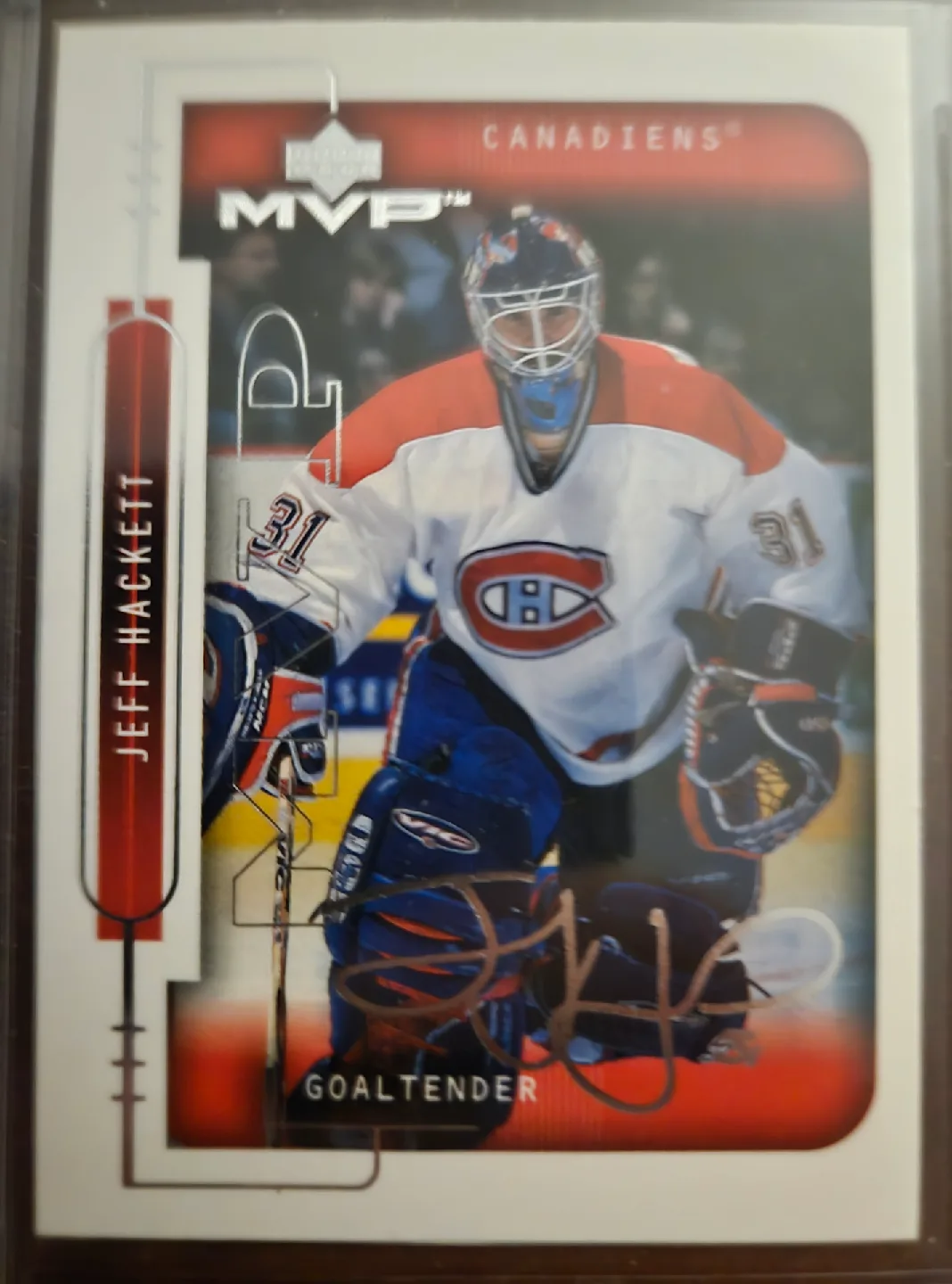 1999 U.D. MVP Hockey Cards - Silver Script Signatures, Gretzky. image indicator(6)