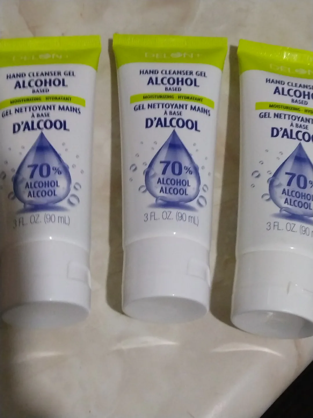 Delon+ Hand Cleanser Gel - 70% Alcohol - 90mL