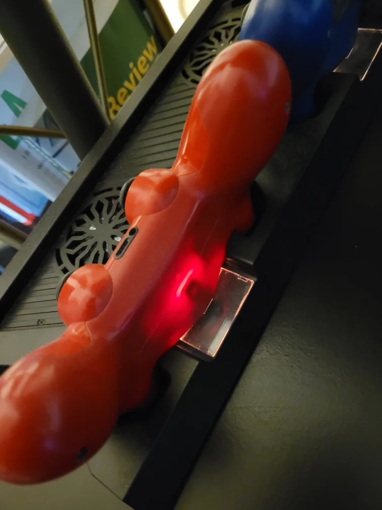 Red Sony PlayStation 4 PRO  DualShock 4 Controller image indicator(3)