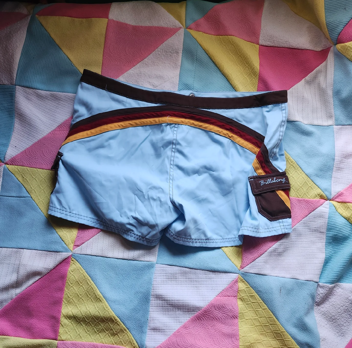 blue and brown billabong board shorts image indicator(2)