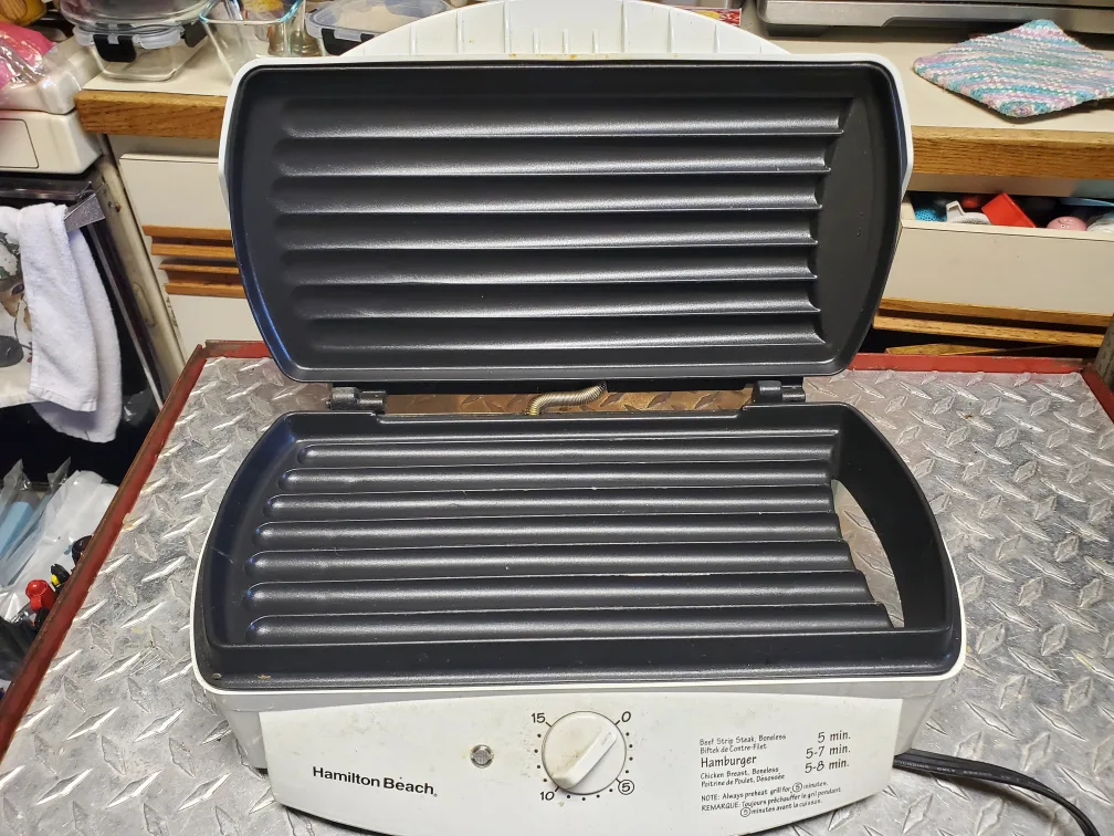 Hamilton Beach Electric Grill image indicator(2)