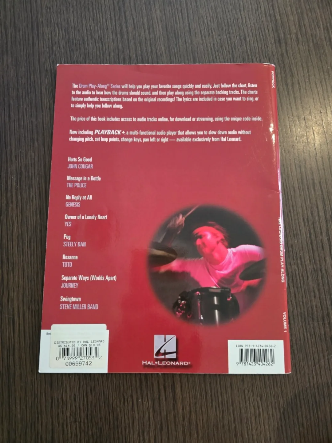 Hal Leonard Drum Play-Along Pop Rock Vol. 1 image indicator(2)