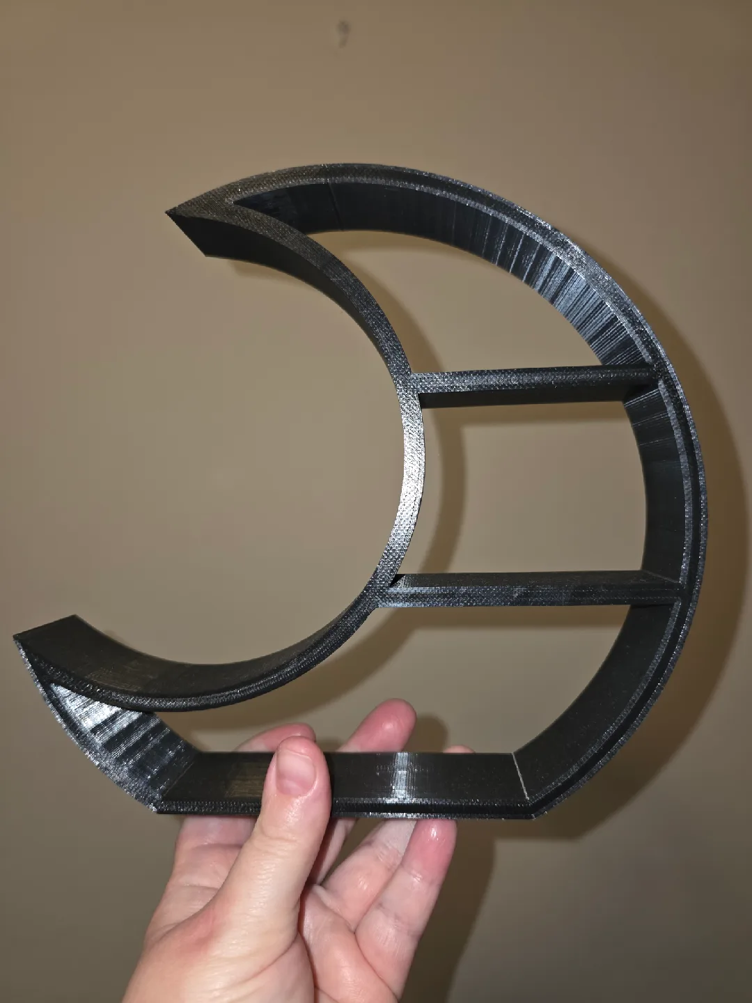 3d printed Black Moon Shelf thumbnail